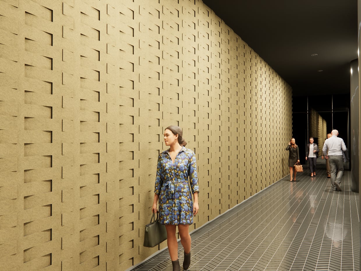 Textured Surfaces 009 | 3d Acoustic Ceiling Tiles