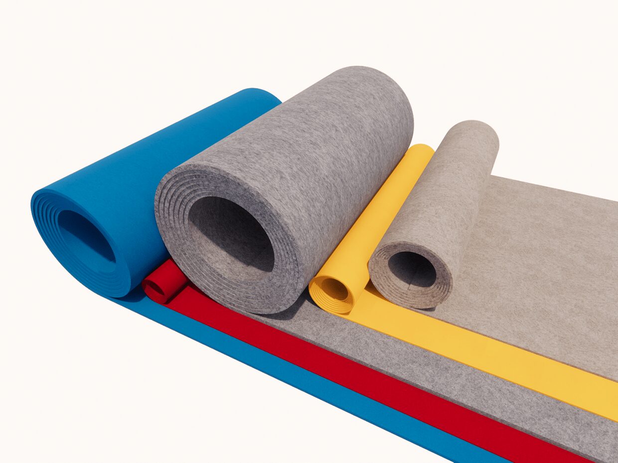 Covering Surfaces 001 | Acoustic Felt Roll