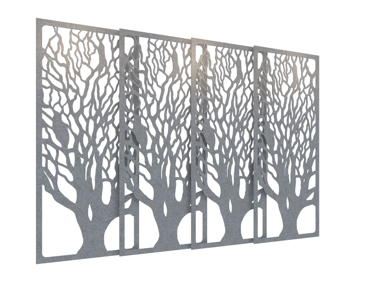 Single Dividers 027 Accoustic Felt Room Divider CSI Creative